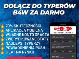 Rekord skuteczności typerów B4W – Buk ograny na 1960 PLN – Odbierz dostęp do typerów